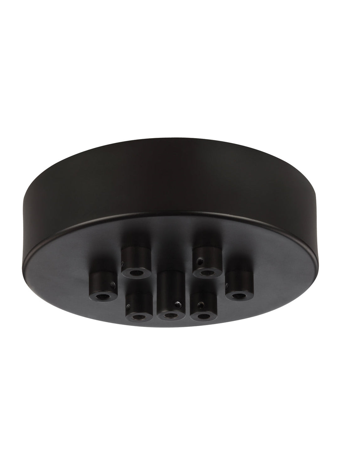 Generation Lighting. Seven Light Multi-Port Canopy with Swag Hooks