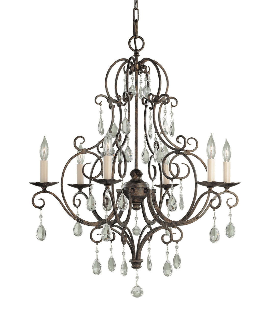 Generation Lighting. Six Light Chandelier