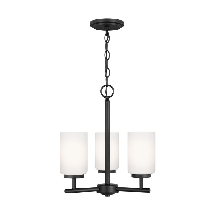 Generation Lighting. Three Light Chandelier