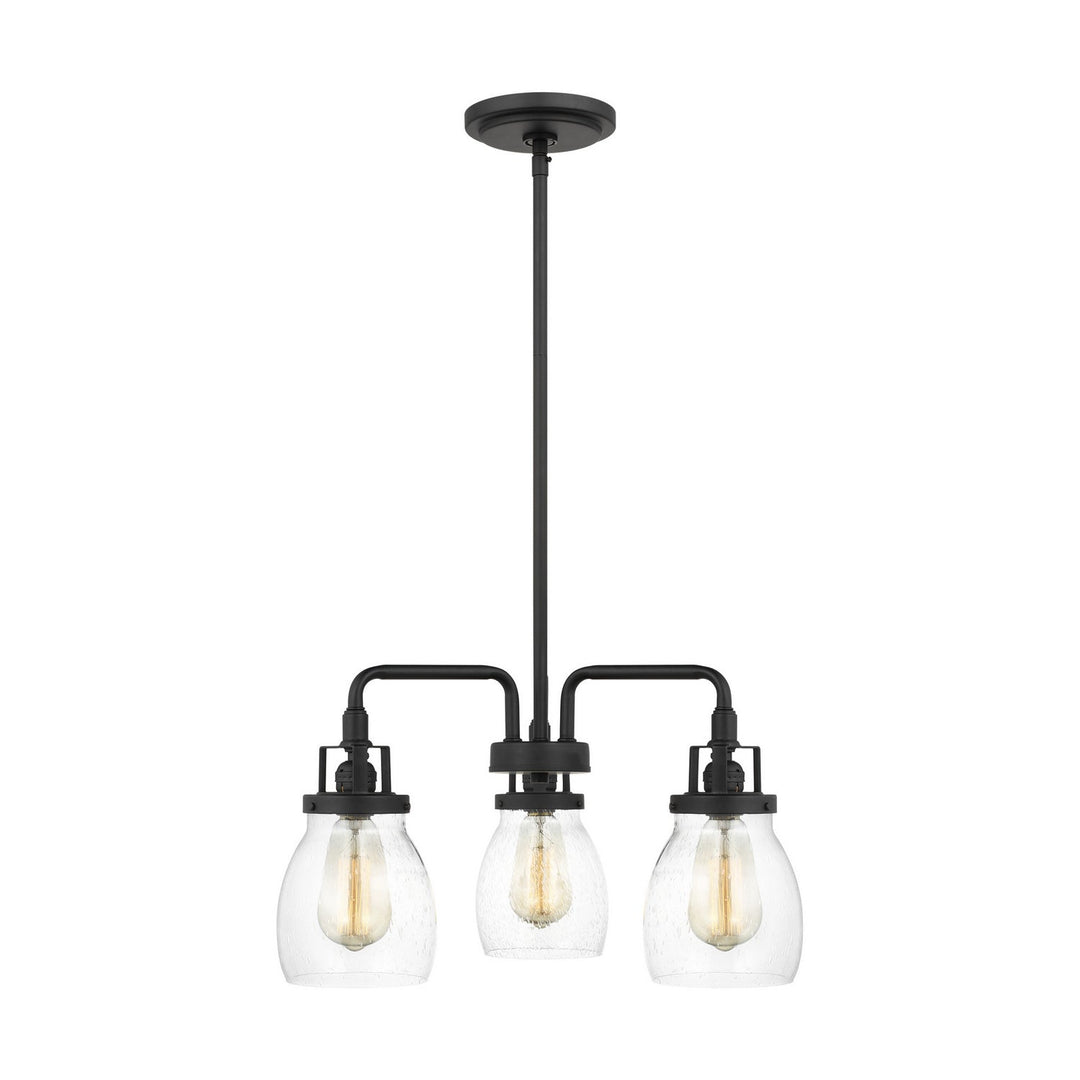 Generation Lighting. Three Light Chandelier