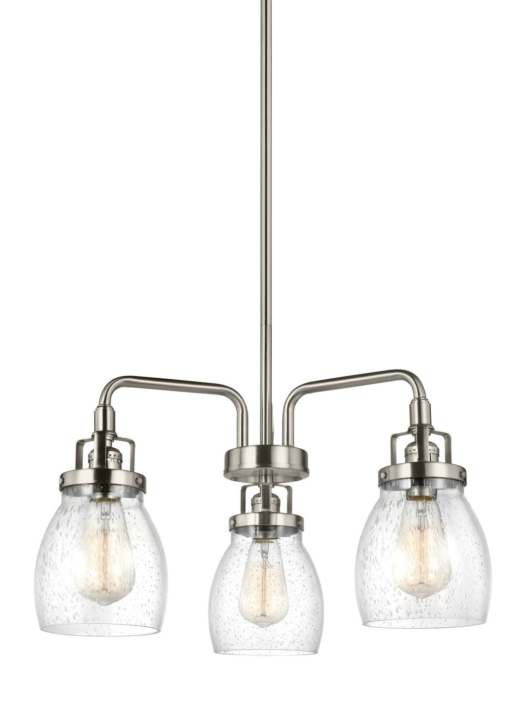 Generation Lighting. Three Light Chandelier