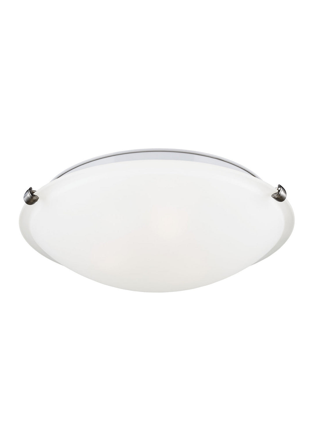 Generation Lighting. Three Light Flush Mount