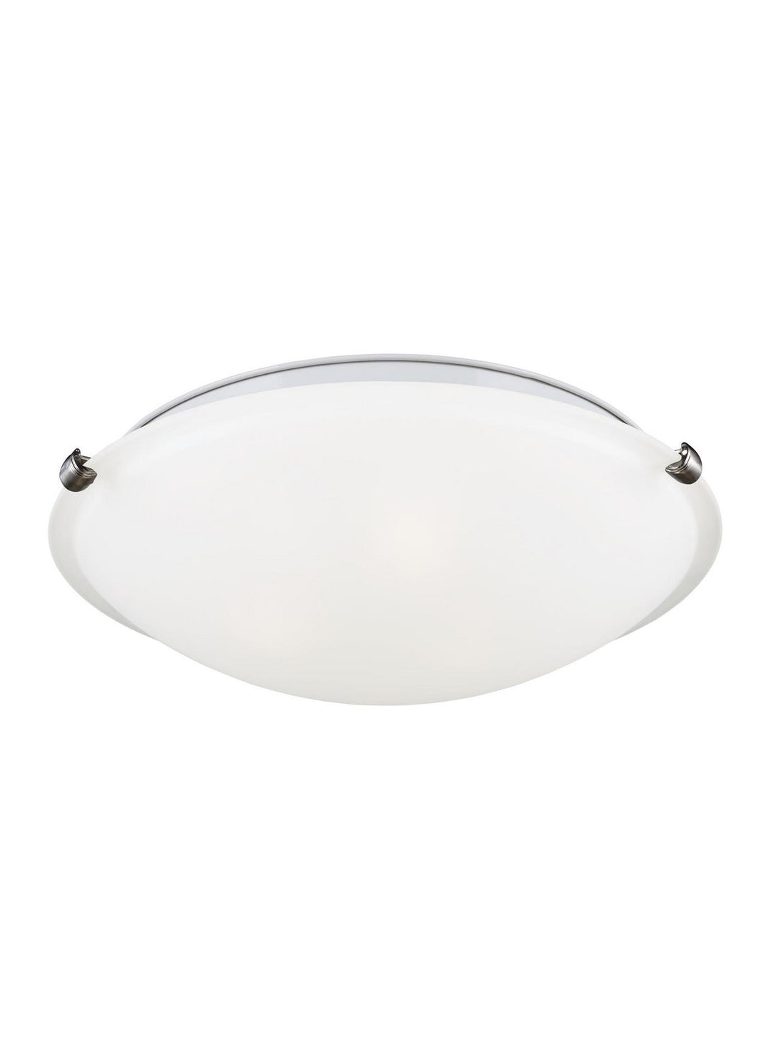 Generation Lighting. Three Light Flush Mount