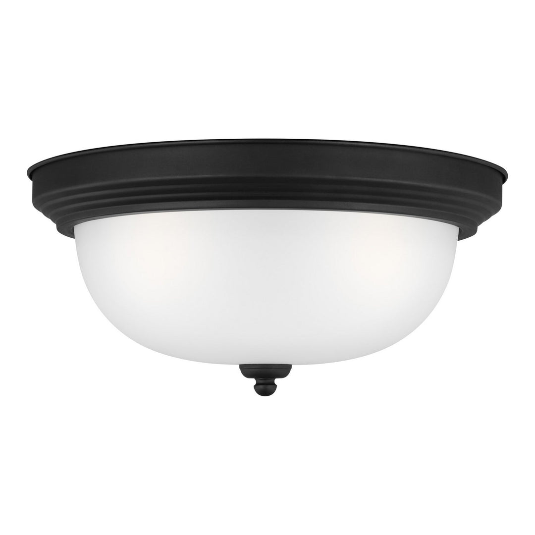 Generation Lighting. Three Light Flush Mount