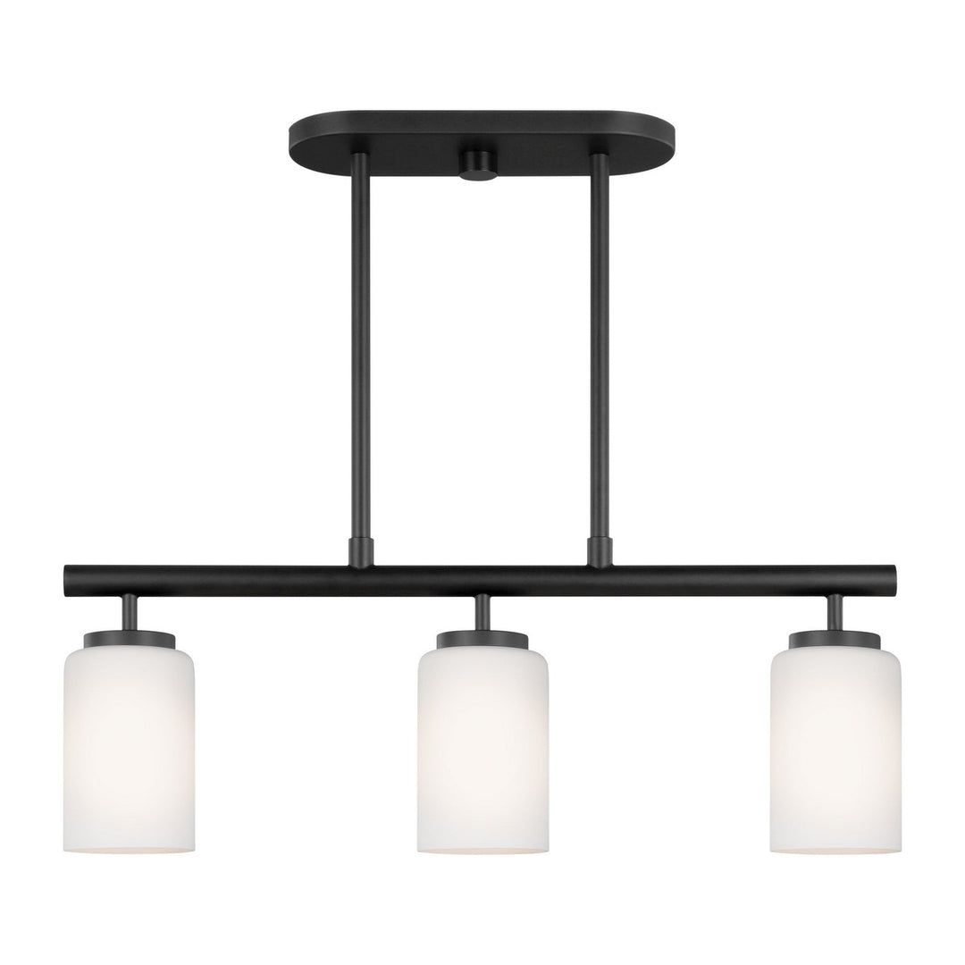 Generation Lighting. Three Light Island Pendant