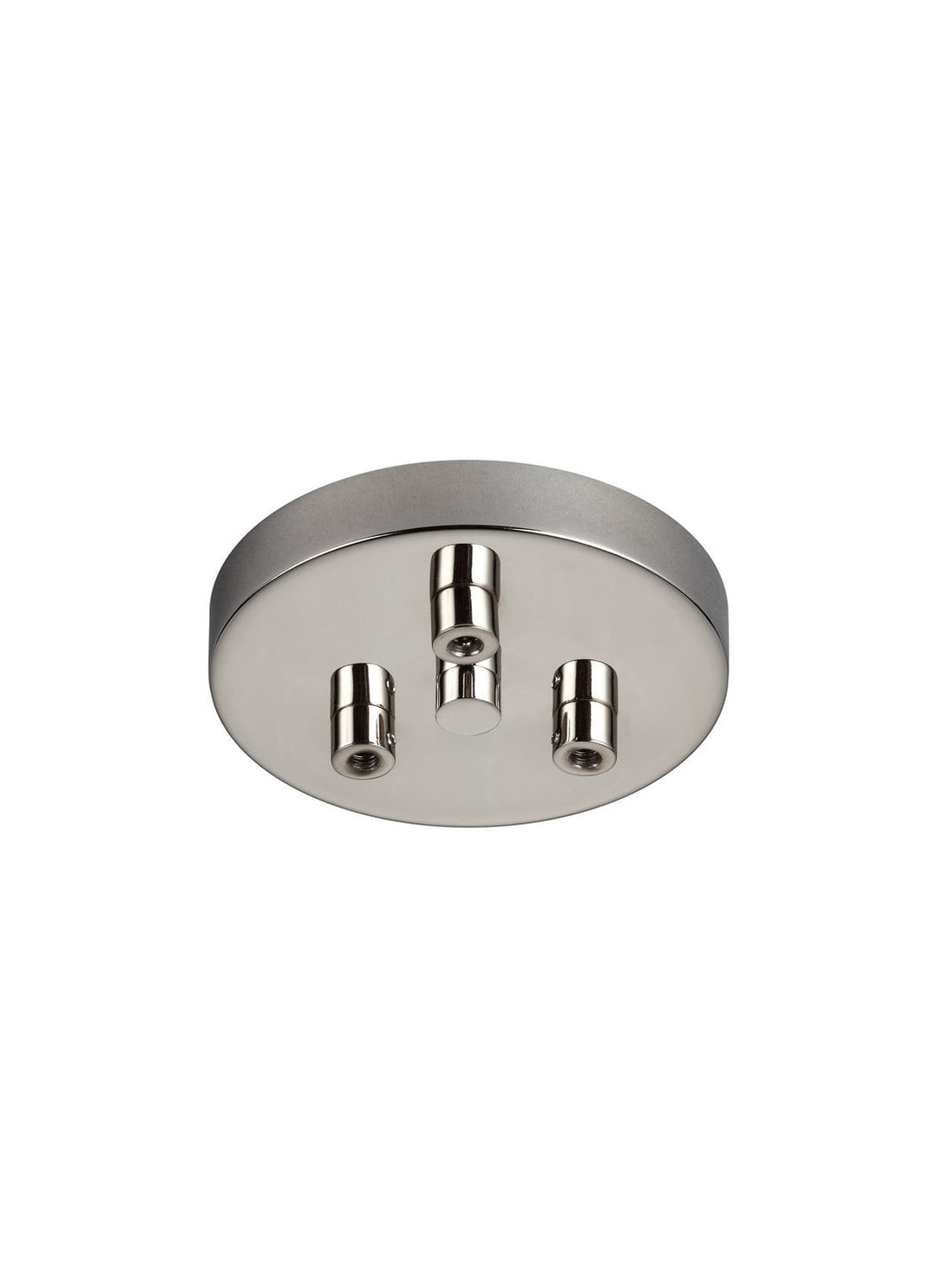 Generation Lighting. Three Light Multi-Port Canopy with Swag Hooks