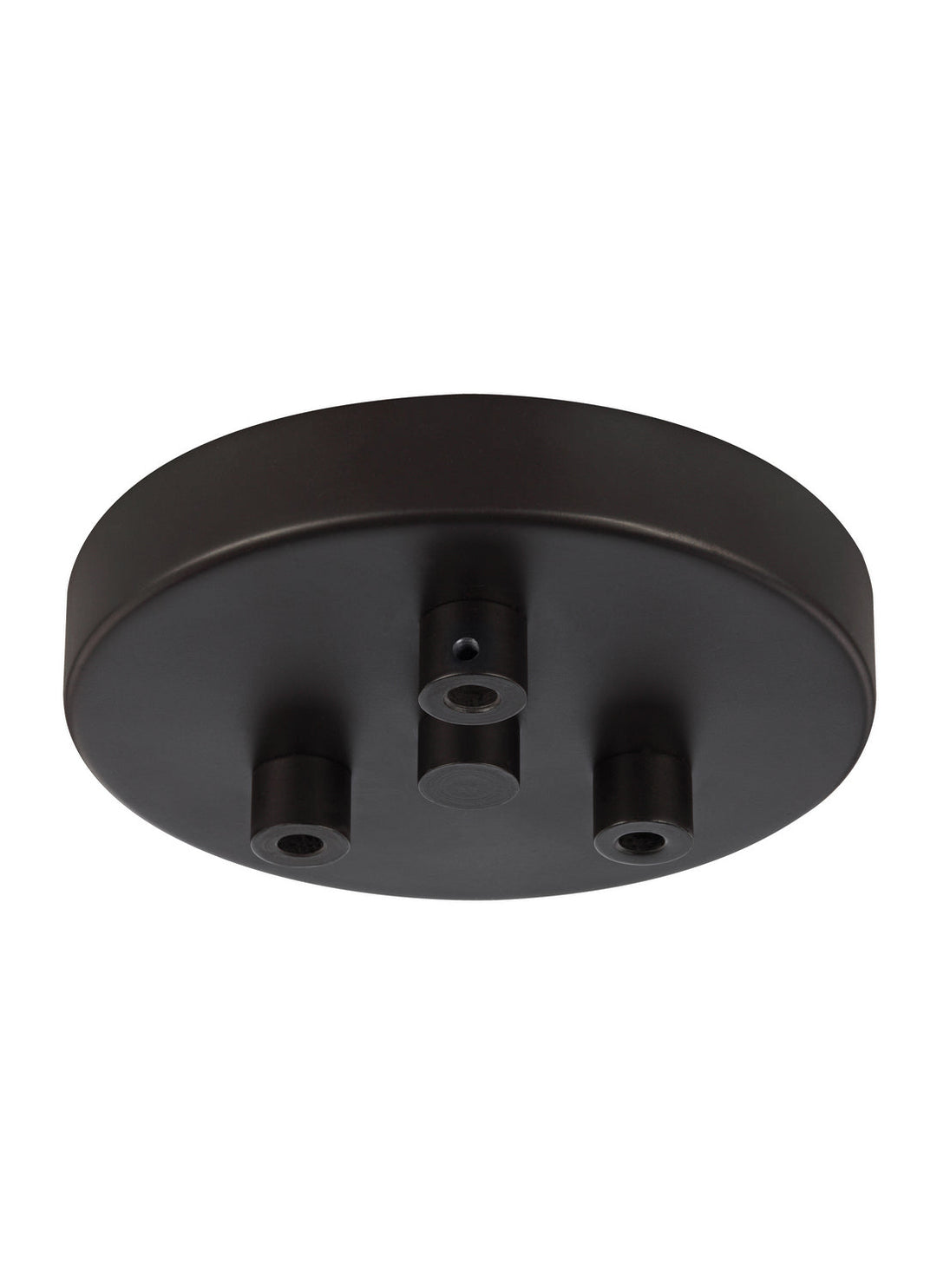 Generation Lighting. Three Light Multi-Port Canopy with Swag Hooks