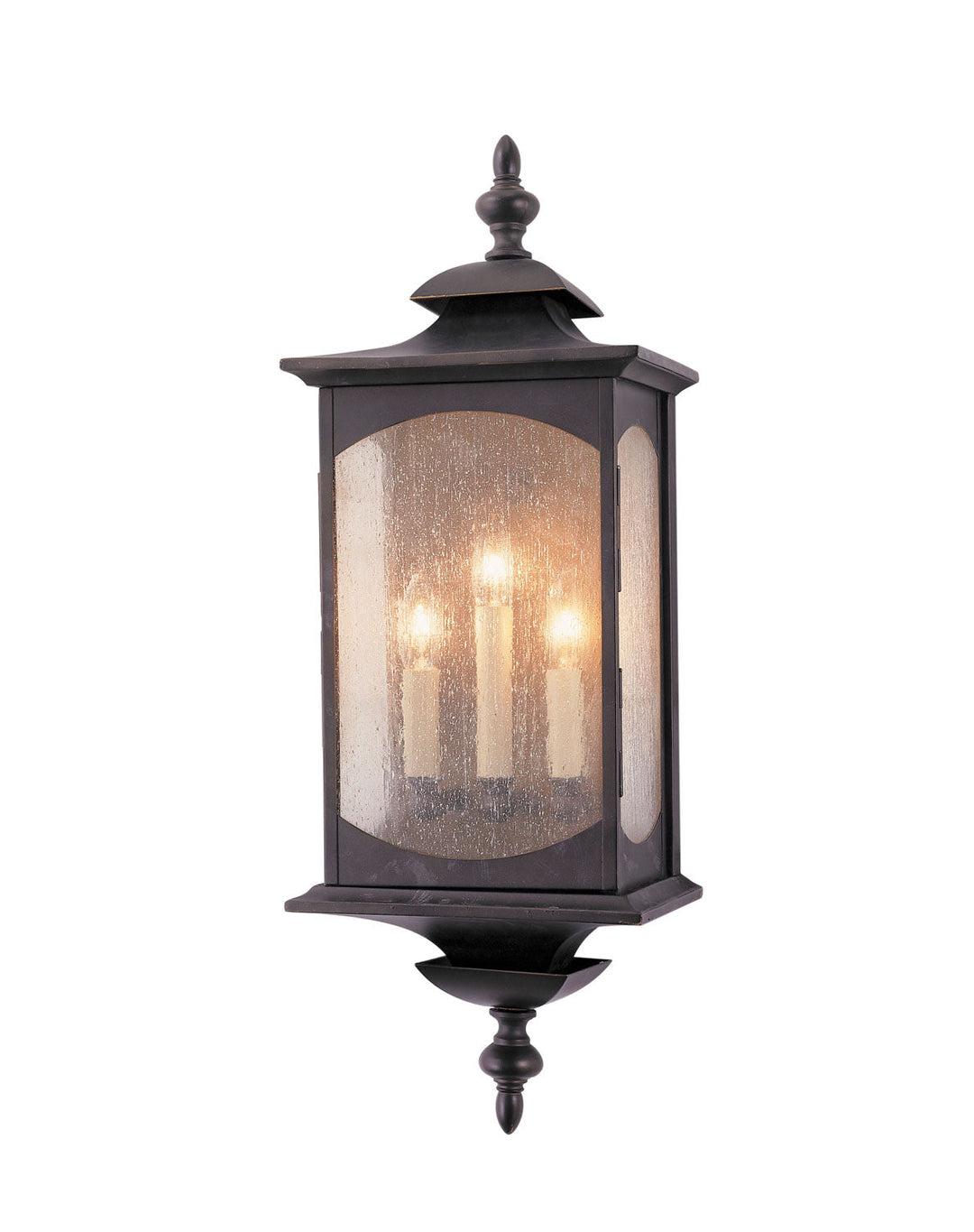 Generation Lighting. Three Light Outdoor Fixture