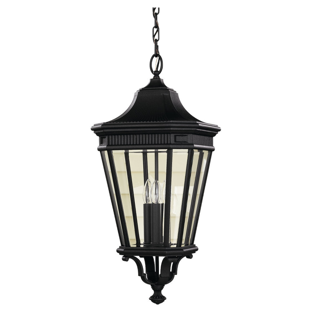 Generation Lighting. Three Light Outdoor Fixture