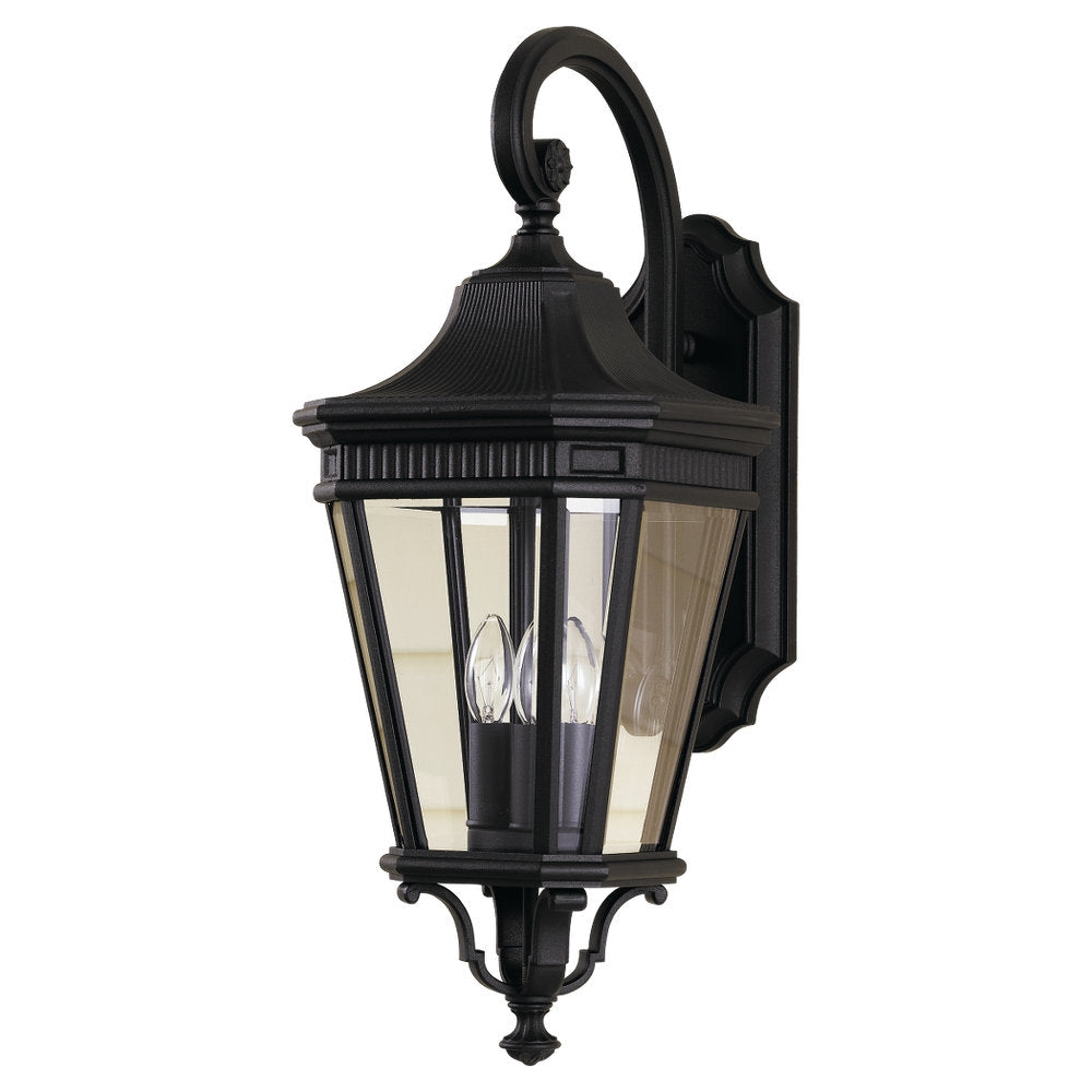 Generation Lighting. Three Light Outdoor Fixture