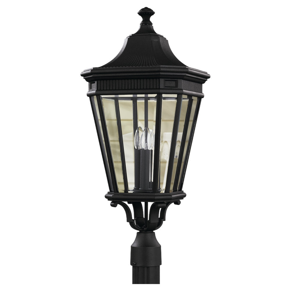 Generation Lighting. Three Light Outdoor Fixture