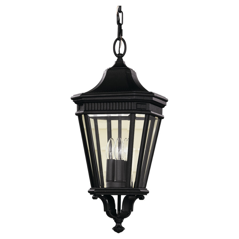 Generation Lighting. Three Light Outdoor Fixture