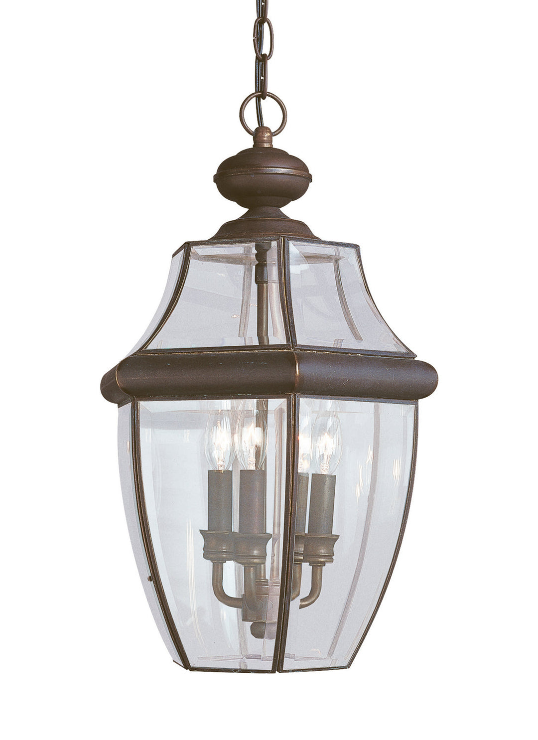 Generation Lighting. Three Light Outdoor Pendant