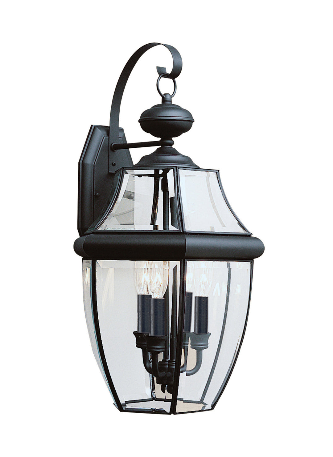 Generation Lighting. Three Light Outdoor Wall Lantern