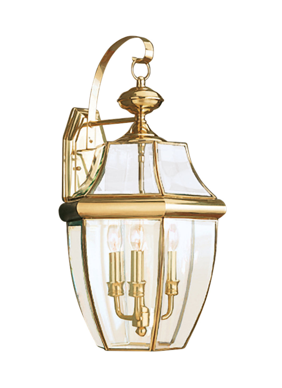 Generation Lighting. Three Light Outdoor Wall Lantern
