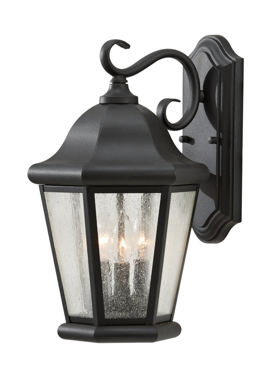 Generation Lighting. Three Light Outdoor Wall Lantern