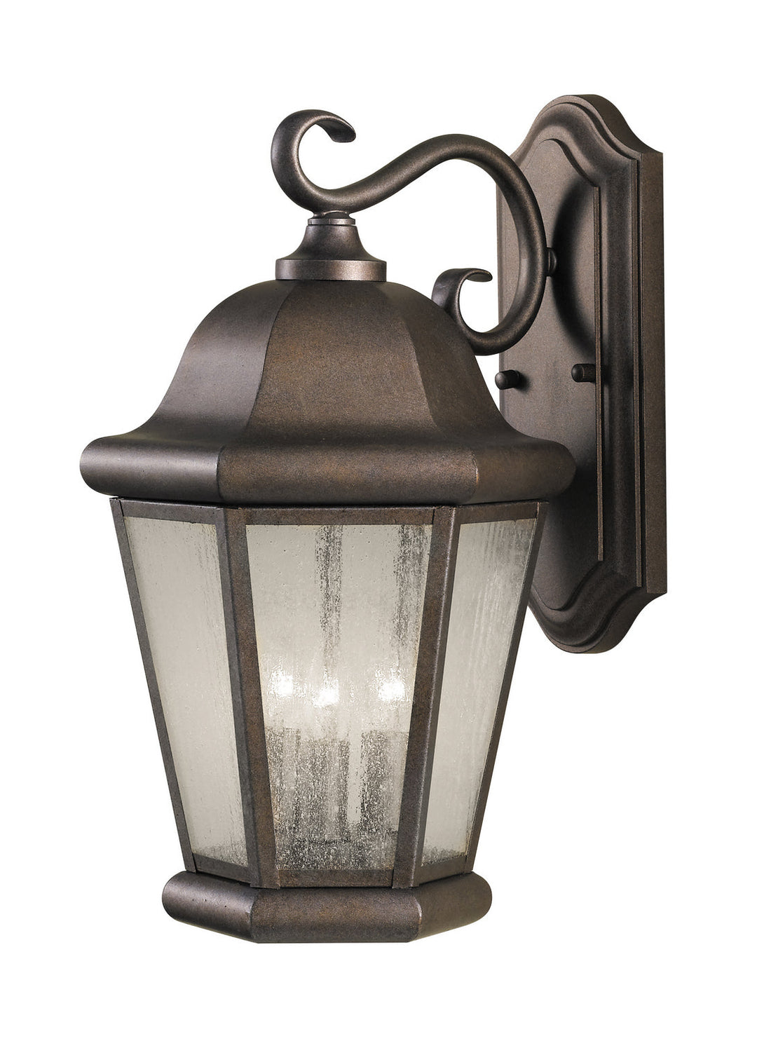 Generation Lighting. Three Light Outdoor Wall Lantern