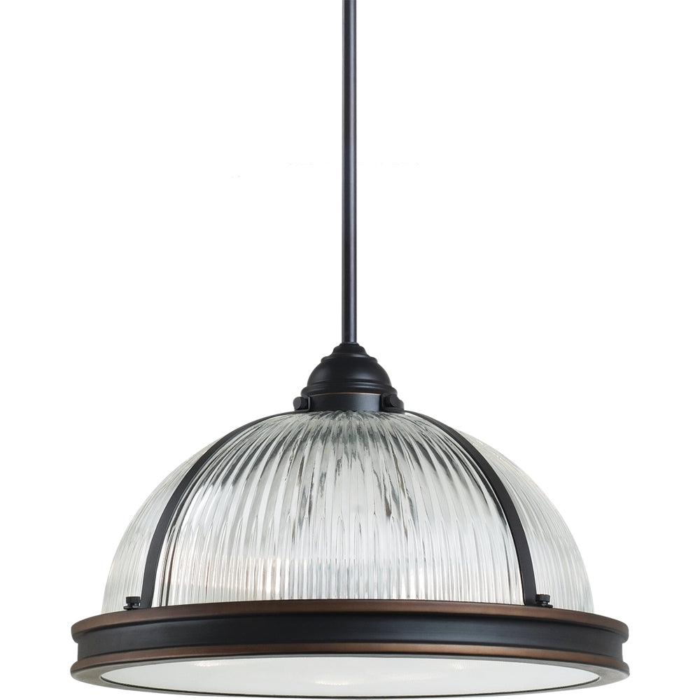 Generation Lighting. Three Light Pendant