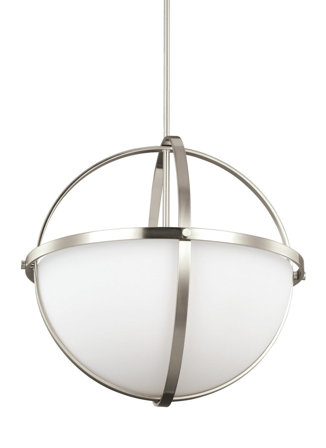 Generation Lighting. Three Light Pendant
