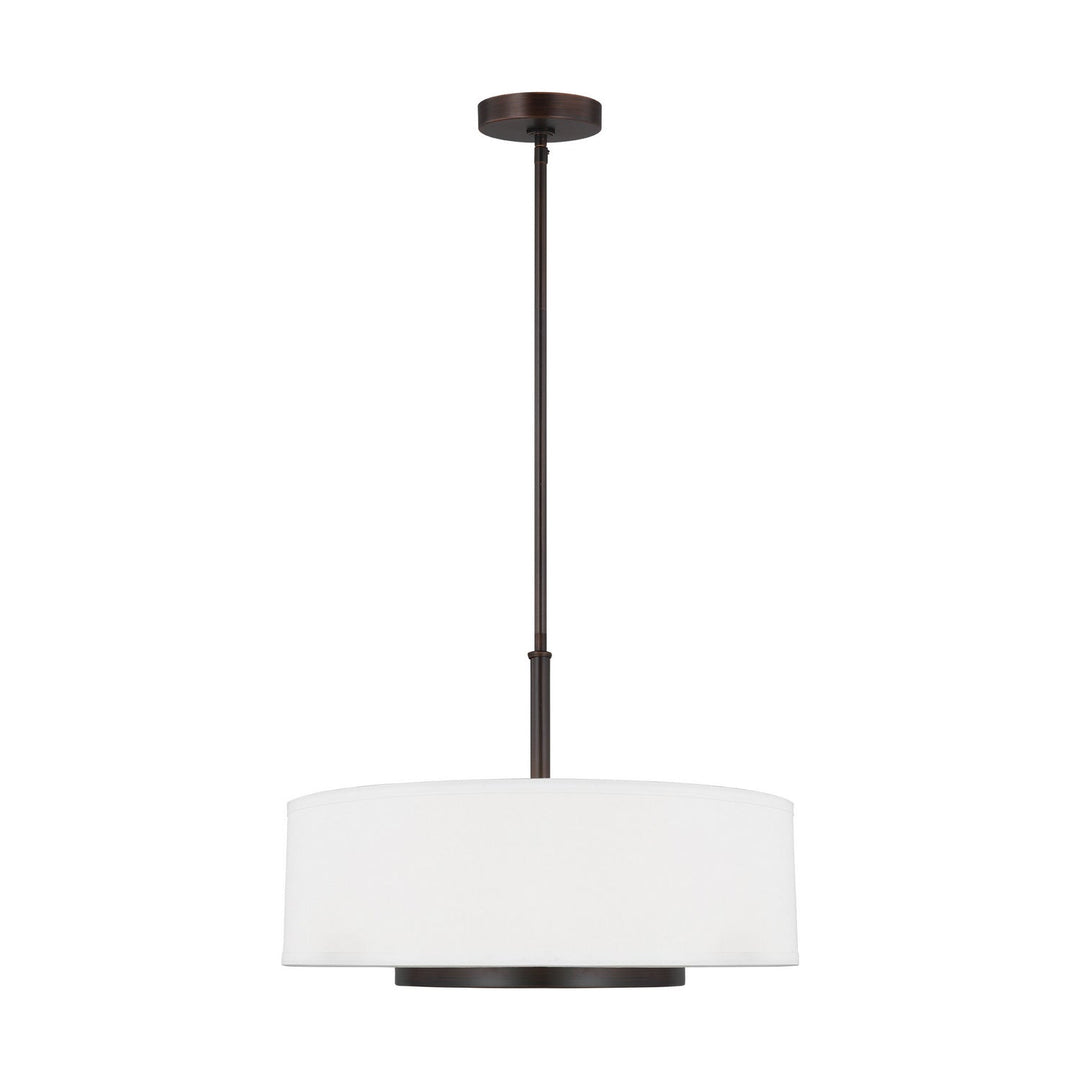 Generation Lighting. Three Light Pendant