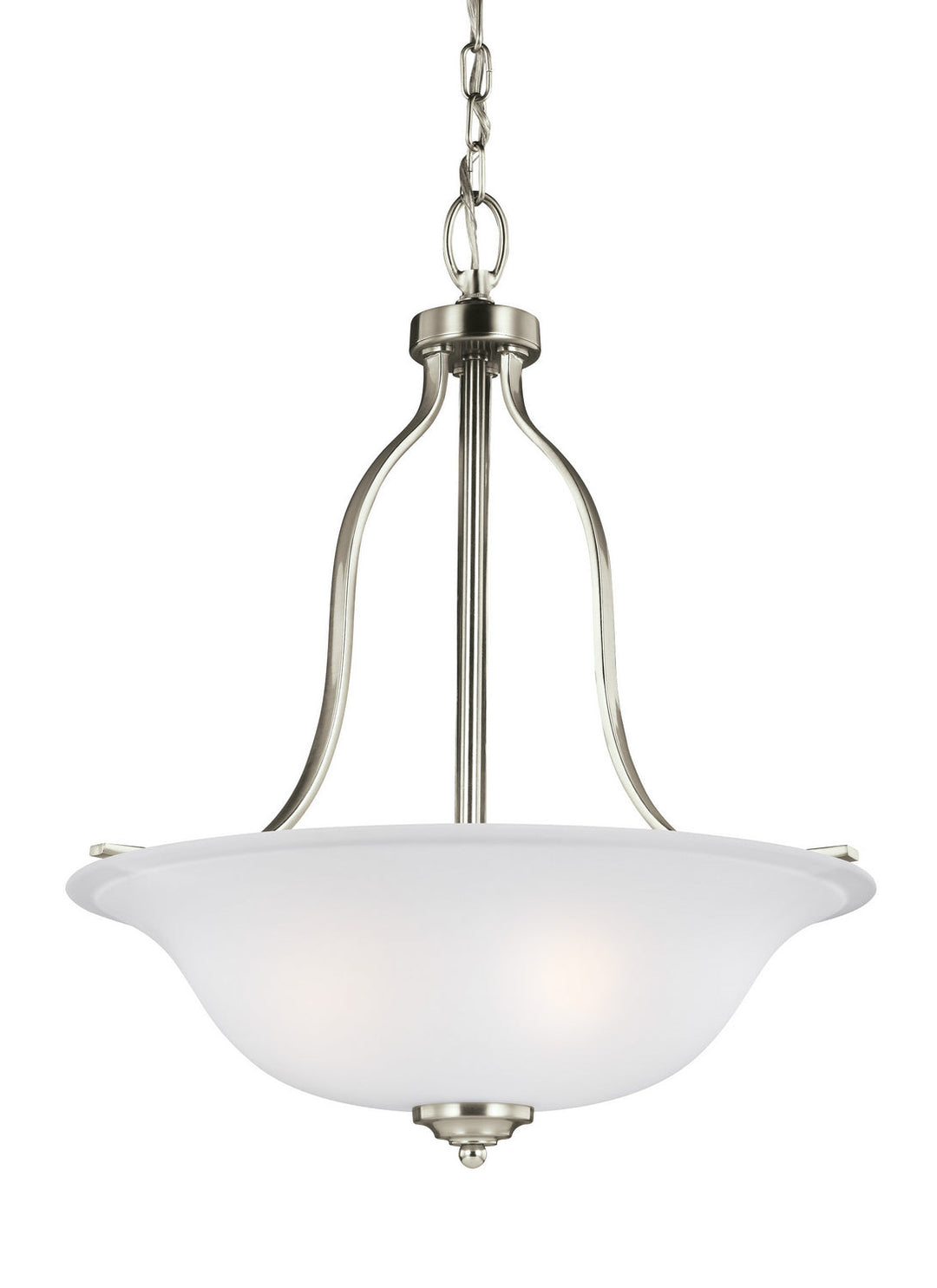 Generation Lighting. Three Light Pendant