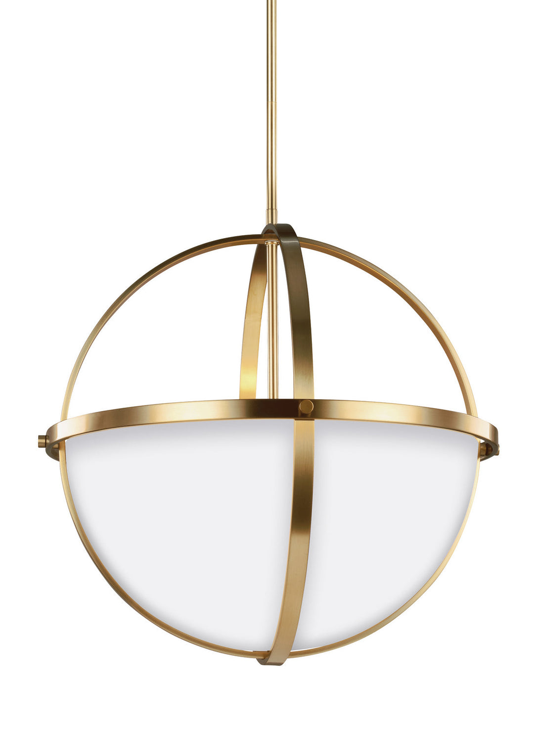 Generation Lighting. Three Light Pendant