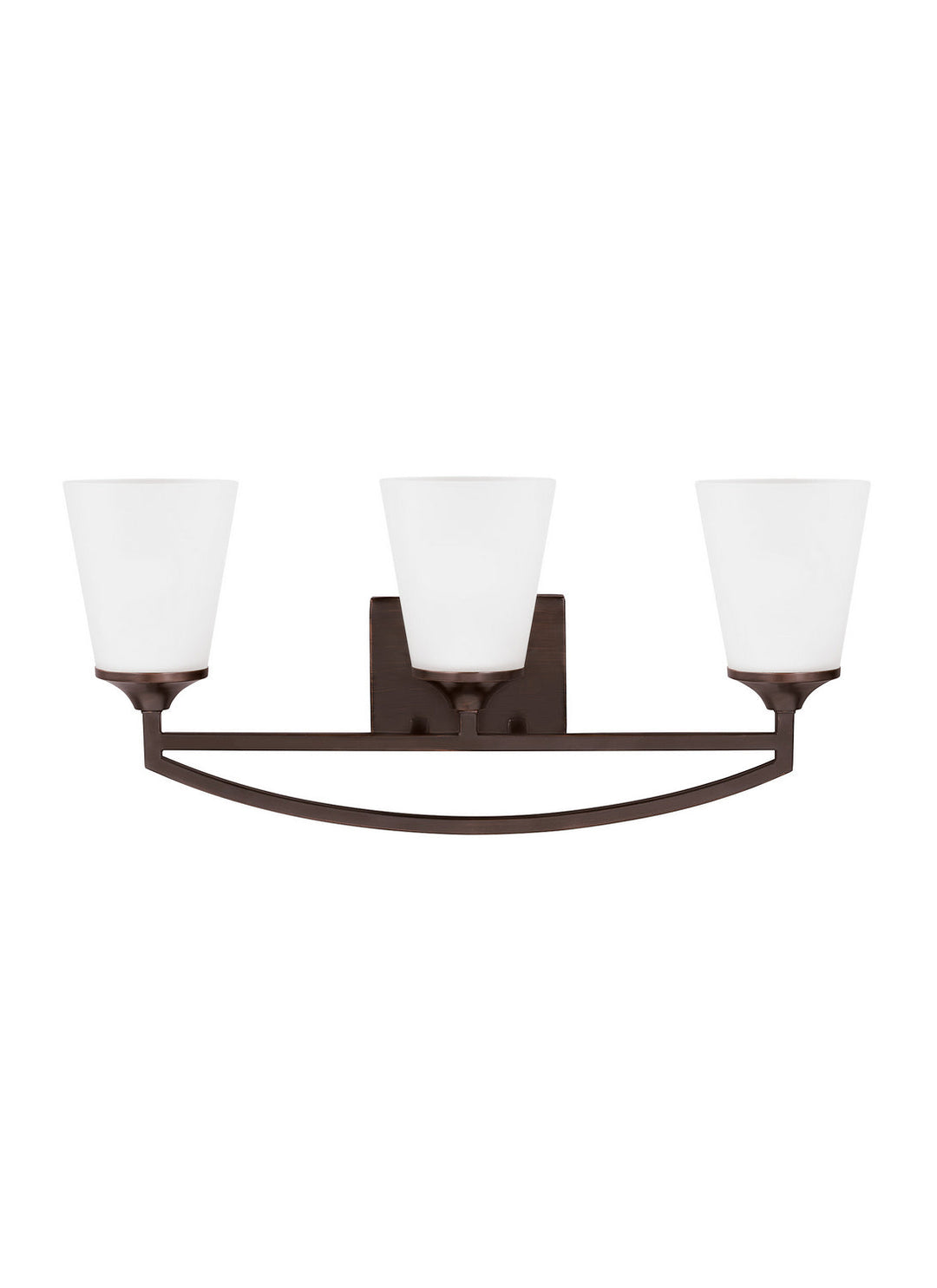 Generation Lighting. Three Light Wall / Bath
