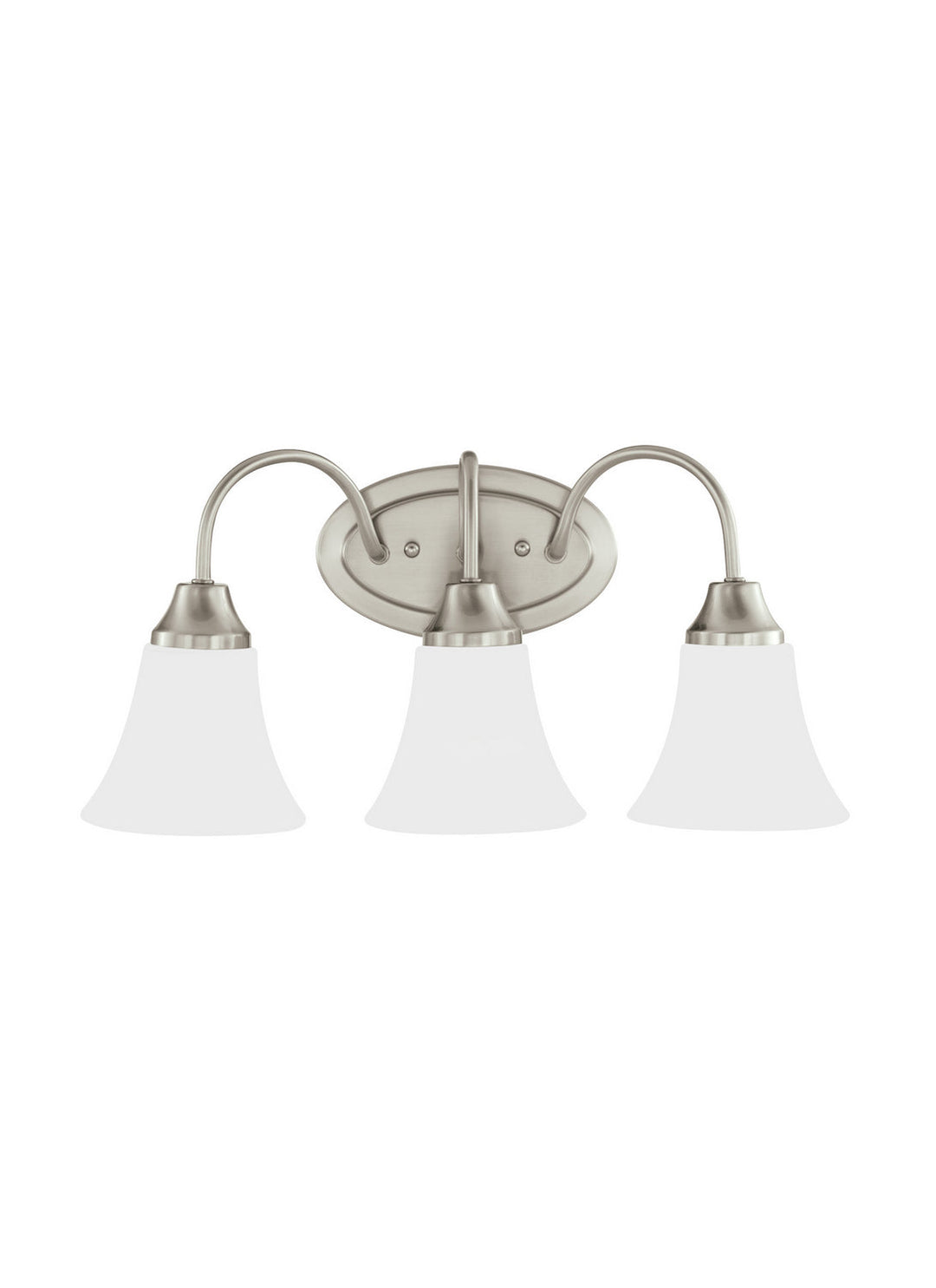Generation Lighting. Three Light Wall / Bath