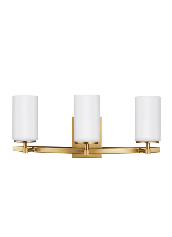 Generation Lighting. Three Light Wall / Bath