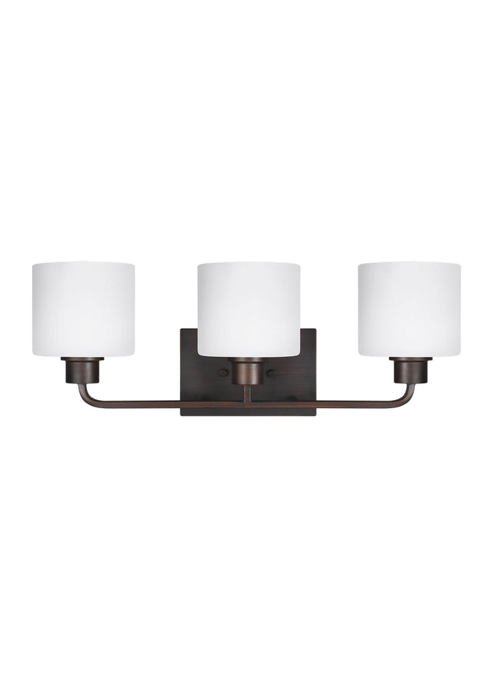 Generation Lighting. Three Light Wall / Bath