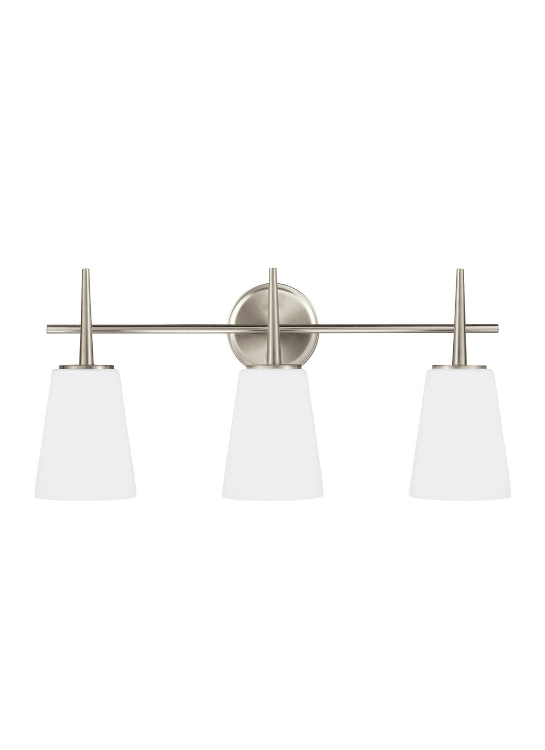 Generation Lighting. Three Light Wall / Bath
