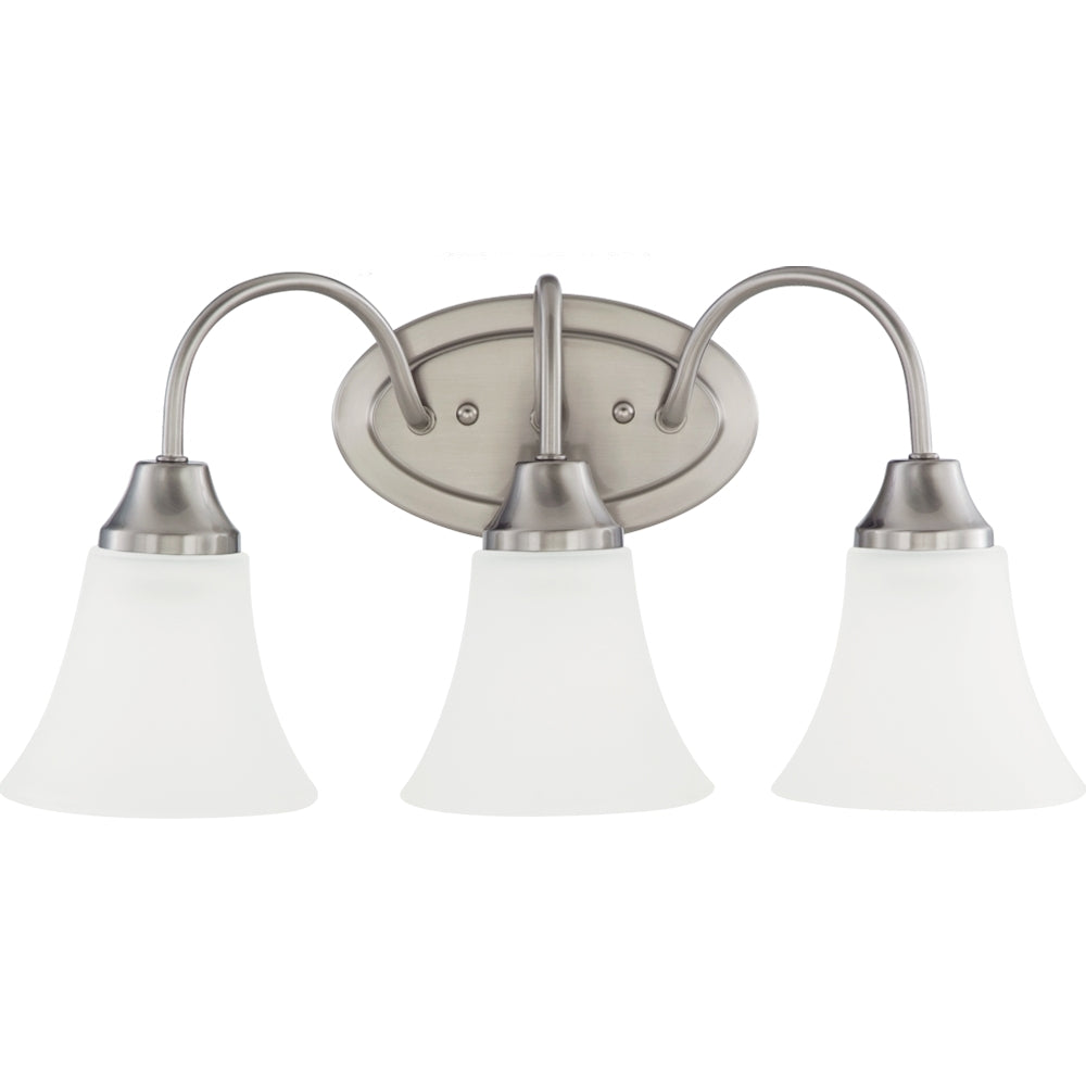 Generation Lighting. Three Light Wall / Bath