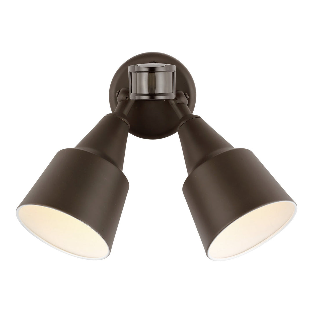 Generation Lighting. Two Light Flood with Photo and Motion Sensor