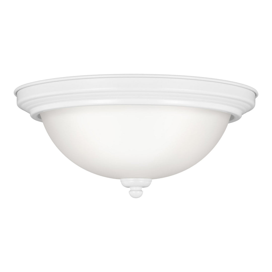 Generation Lighting. Two Light Flush Mount