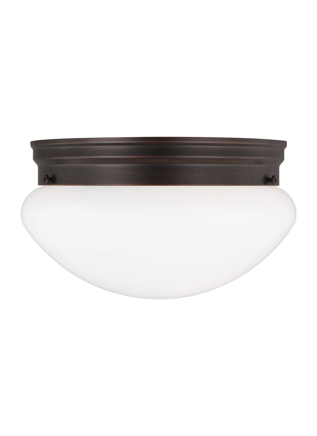 Generation Lighting. Two Light Flush Mount