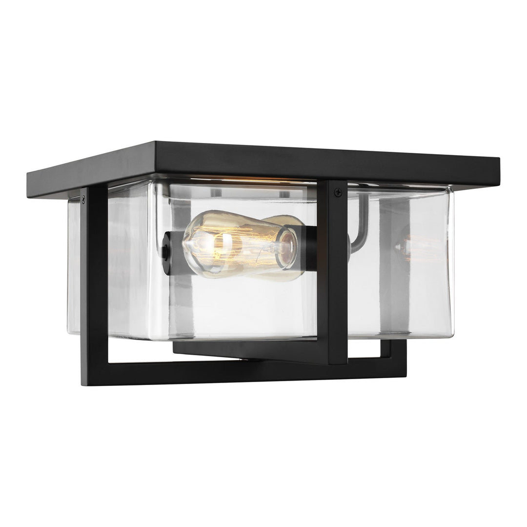 Generation Lighting. Two Light Flush Mount
