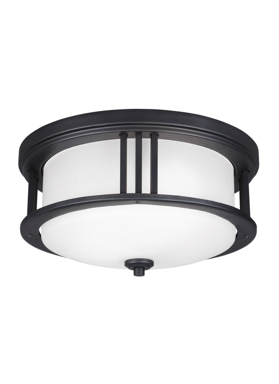 Generation Lighting. Two Light Outdoor Flush Mount