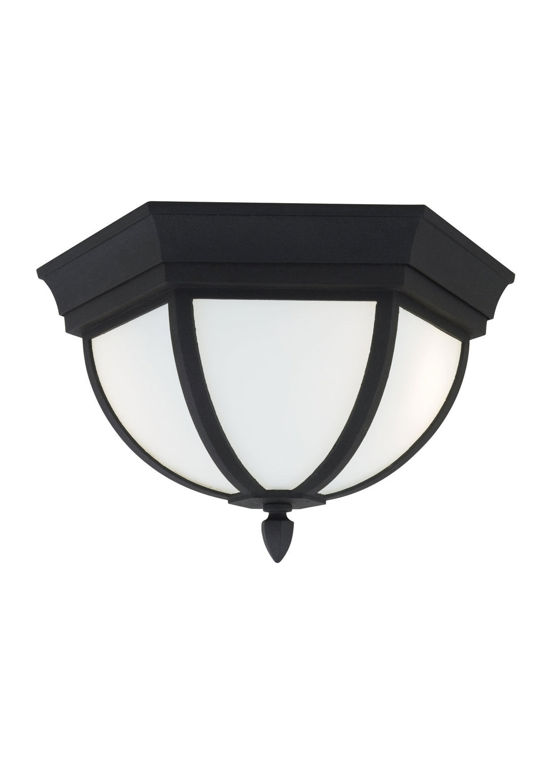 Generation Lighting. Two Light Outdoor Flush Mount