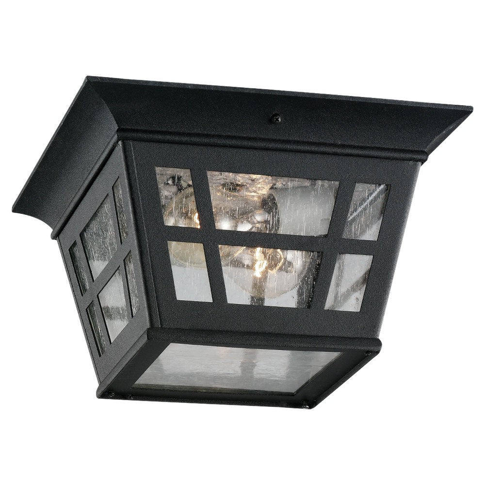 Generation Lighting. Two Light Outdoor Flush Mount