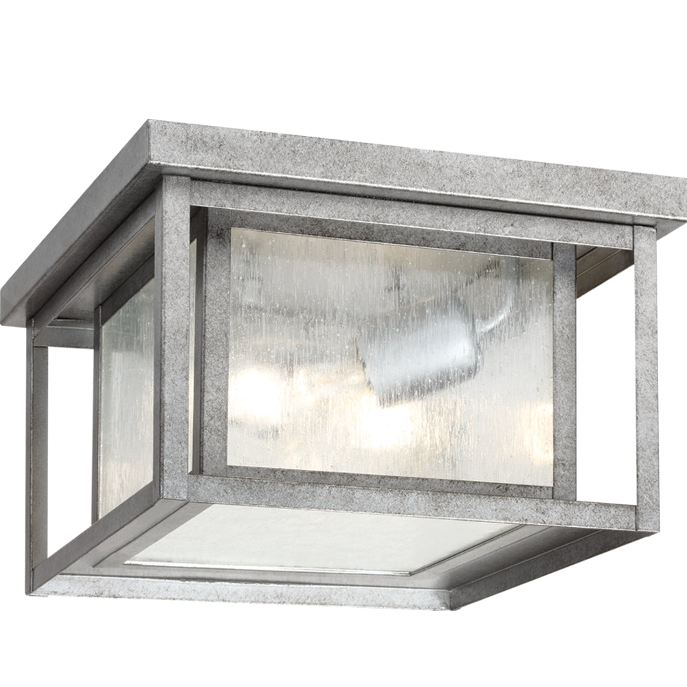 Generation Lighting. Two Light Outdoor Flush Mount