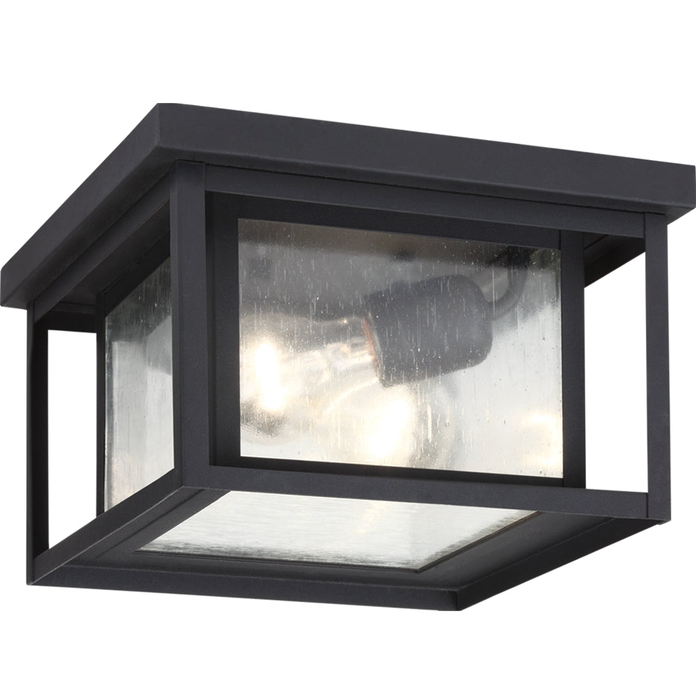 Generation Lighting. Two Light Outdoor Flush Mount
