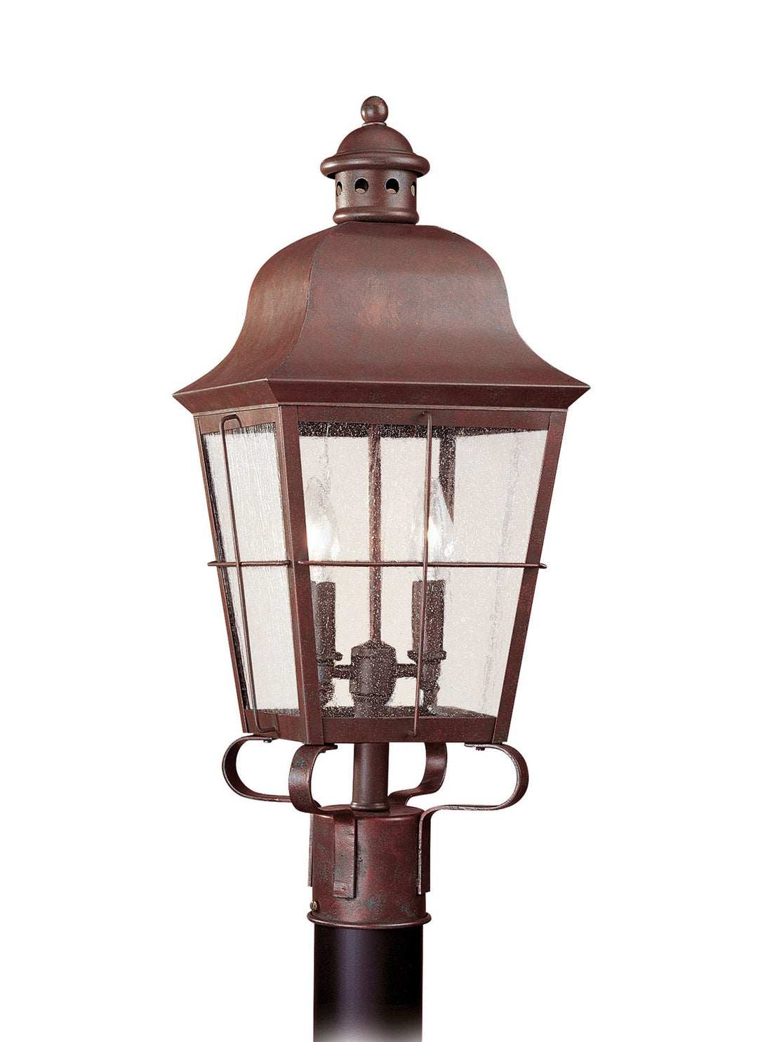 Generation Lighting. Two Light Outdoor Post Lantern