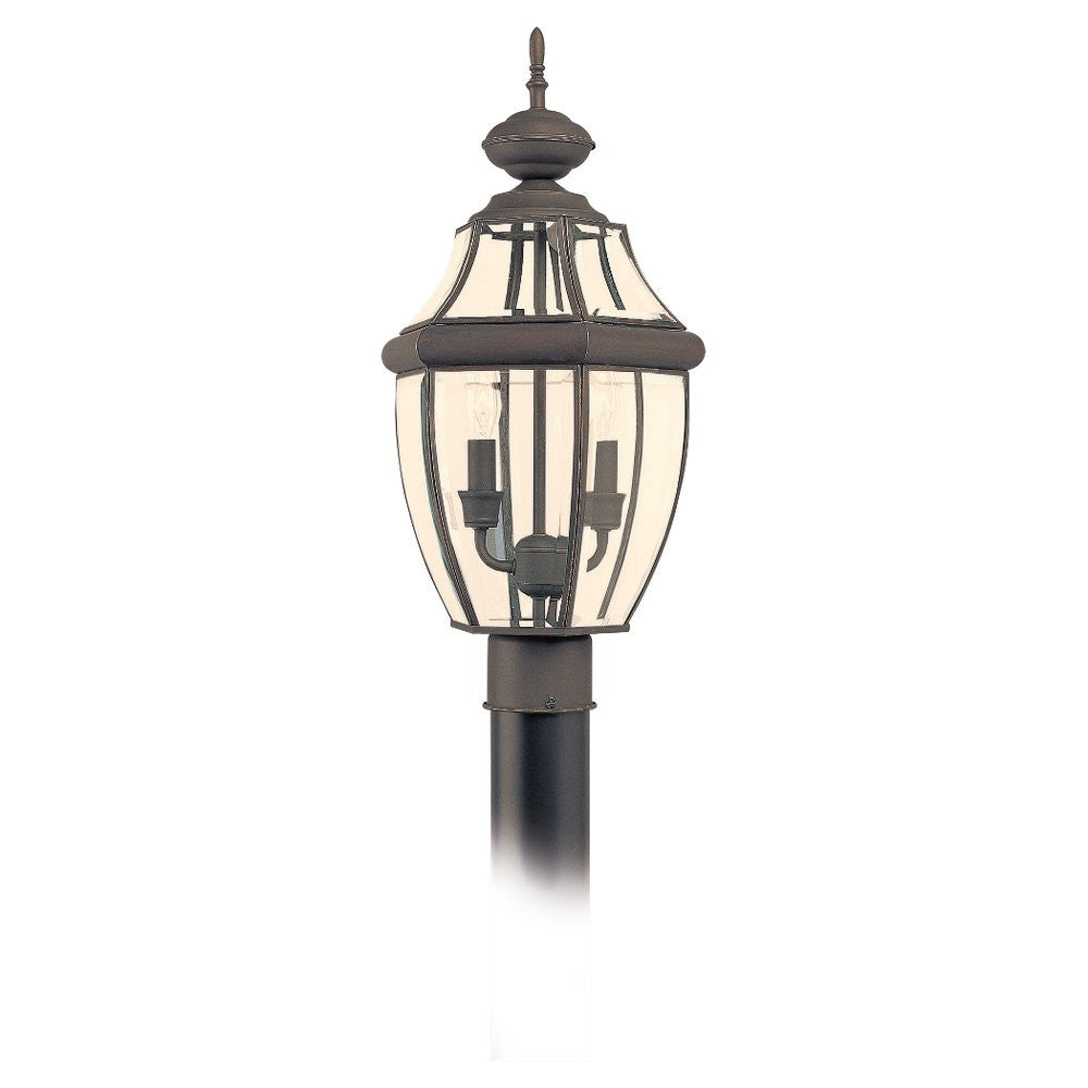 Generation Lighting. Two Light Outdoor Post Lantern