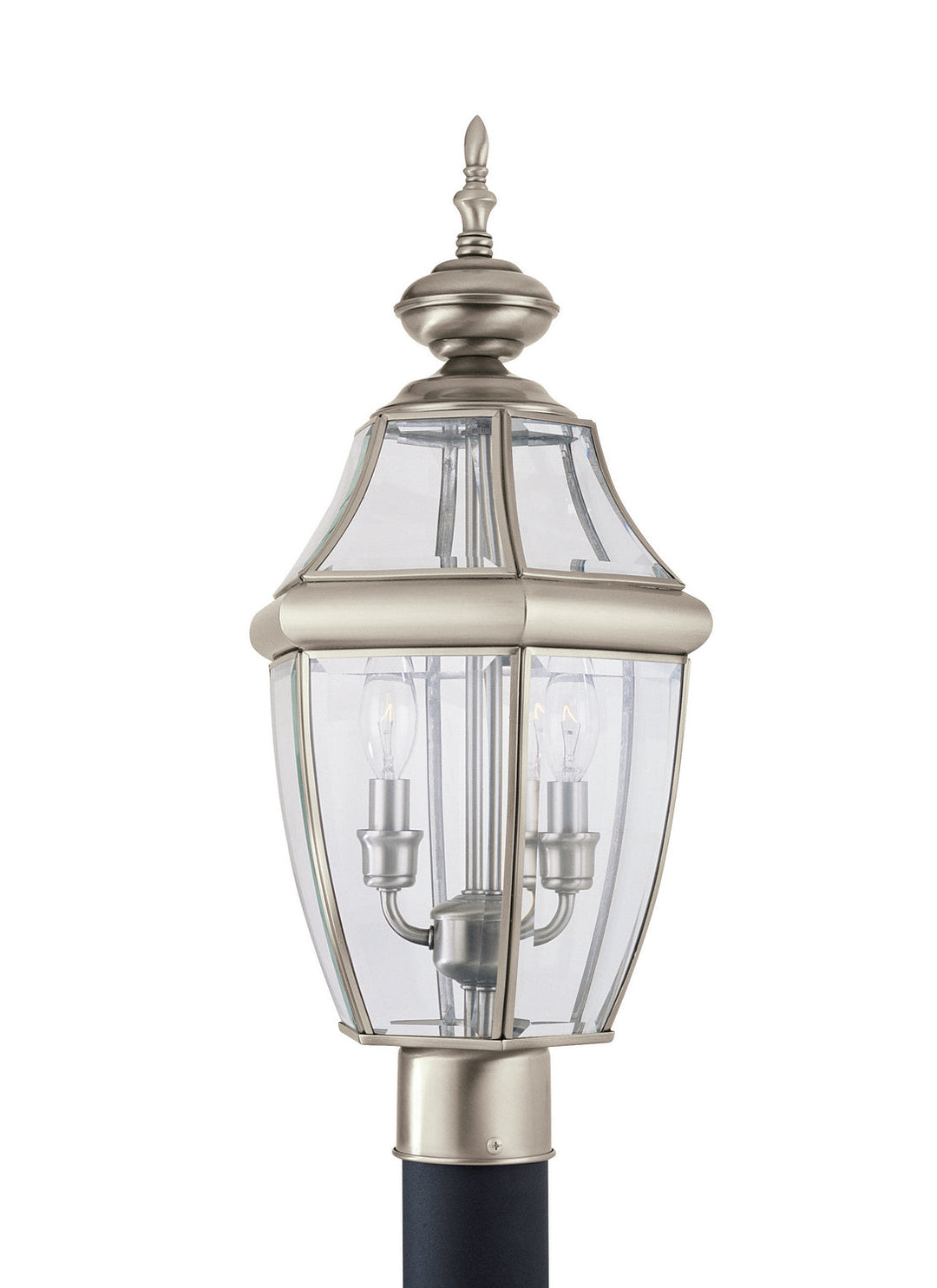 Generation Lighting. Two Light Outdoor Post Lantern
