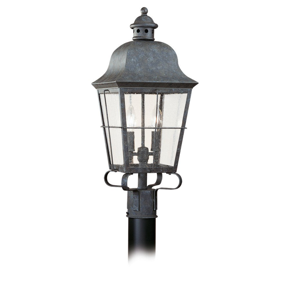 Generation Lighting. Two Light Outdoor Post Lantern