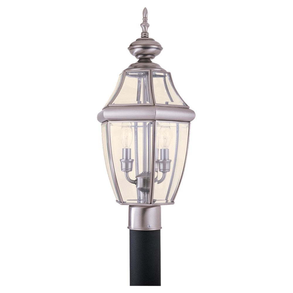Generation Lighting. Two Light Outdoor Post Lantern