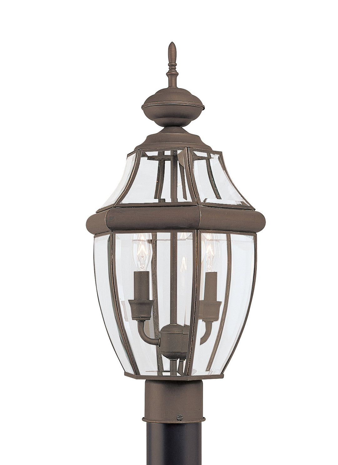 Generation Lighting. Two Light Outdoor Post Lantern