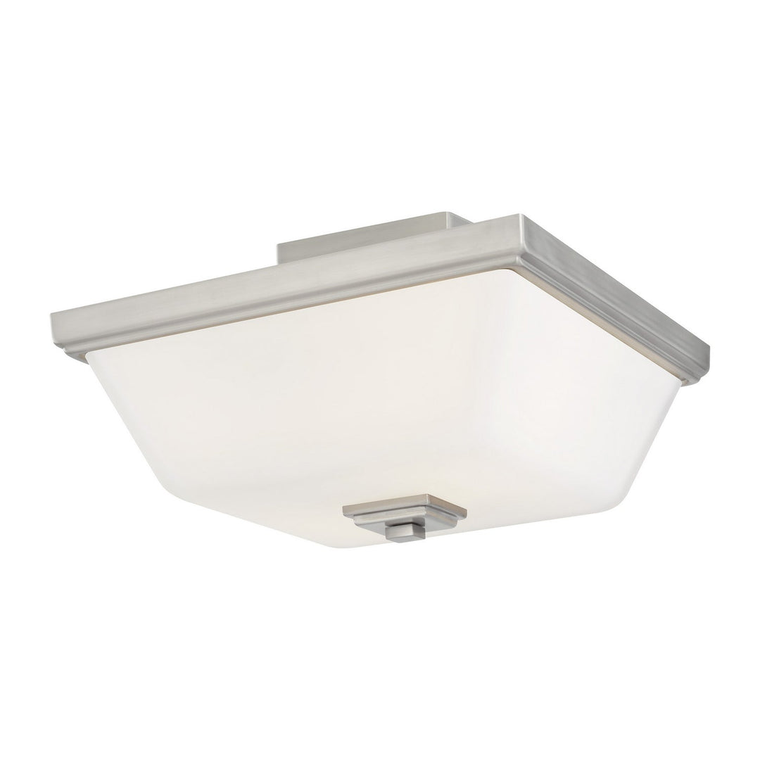 Generation Lighting. Two Light Semi-Flush Mount