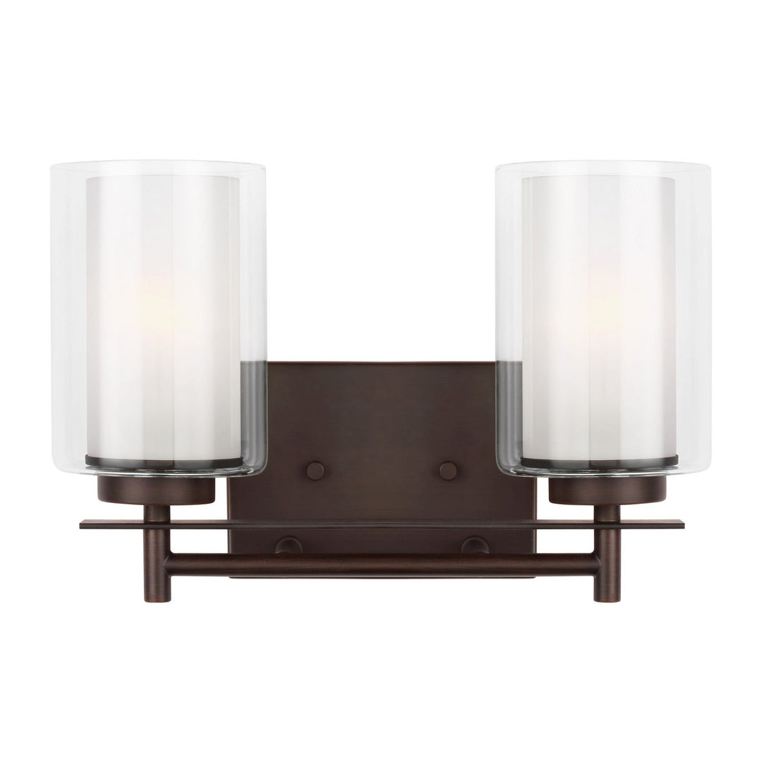 Generation Lighting. Two Light Wall / Bath