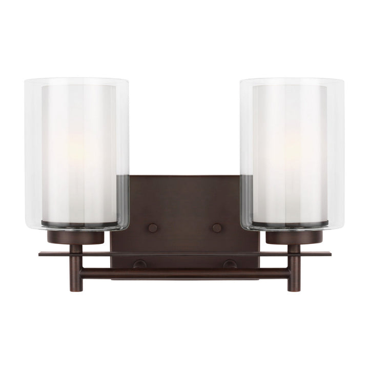 Generation Lighting. Two Light Wall / Bath
